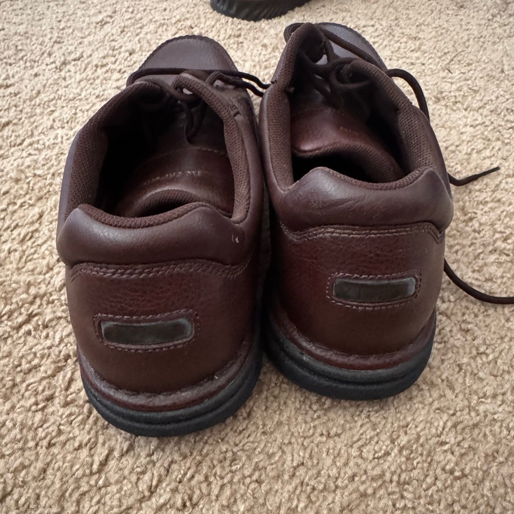 Rockport Dark Brown Leather Men's Oxfords - Picture 3 of 5
